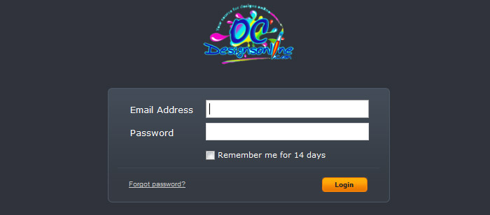 OCDO Login Page