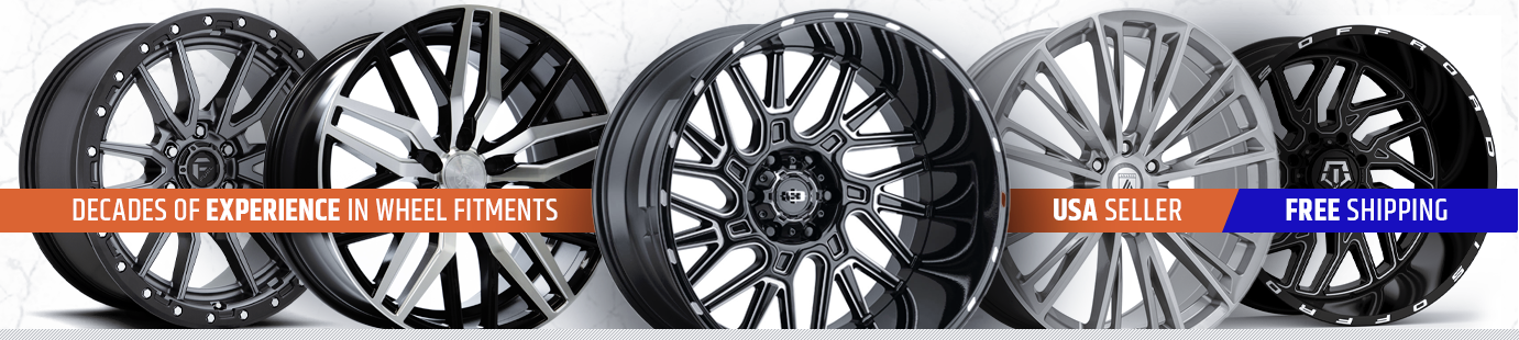 Decades of experience in wheel fitments