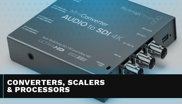Converters, Scalers  & Processors