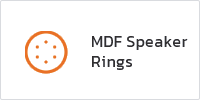 MDF Speaker Rings