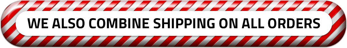 We also combine shipping on all arders