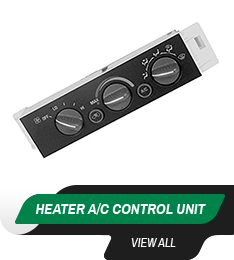 Heater a/c control unit