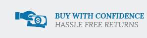 Buy with confidence - Hassle free Returns